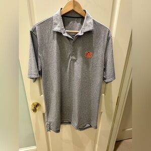 johnnie-O Blue and White AU Embroidered Polo size L